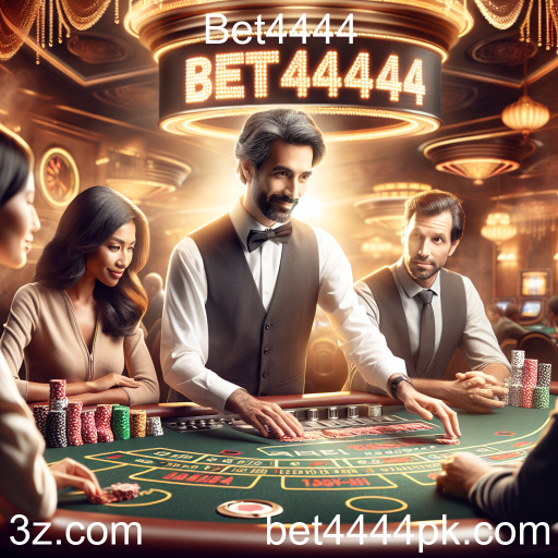 Cassino ao Vivo na Bet4444: A Experiência de Jogo Interativa